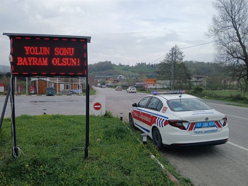 Trafik Jandarması Timlerince Bayram Tedbirleri (01.04.2025)