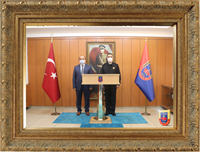 Zonguldak Vali Yardımcısı Sn. Mehmet TÜRK'ün Birliğimizi Ziyareti