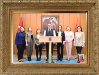 Zonguldak Gazeteciler Cemiyetinde Görevli Kadın Gazetecilerin Birliğimizi Ziyareti (08.03.2024)